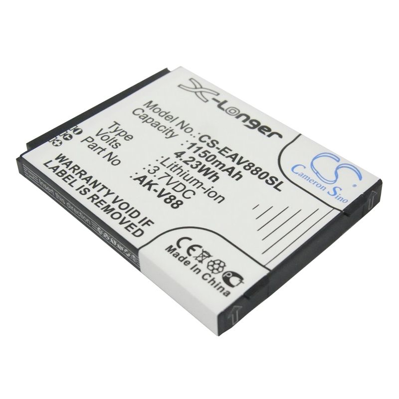 Li-ion Battery fits Emporia, connect, v88, v88_001 3.7V, 1150mAh Mobile & SmartPhone Cameron Sino Technology Limited