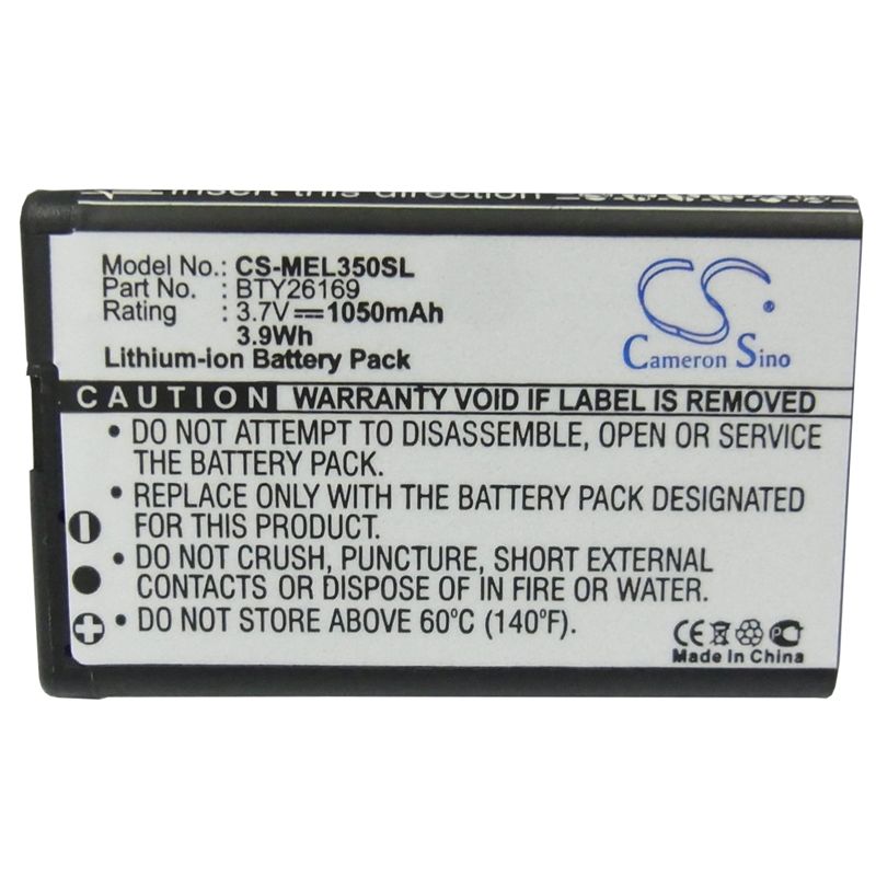 Li-ion Battery fits Emporia, el350 dual, elson el350, mobistel el350 3.7V, 1050mAh Mobile & SmartPhone Cameron Sino Technology Limited