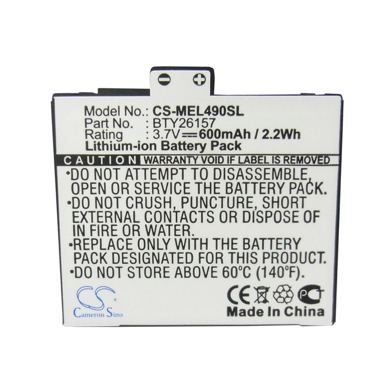 Li-ion Battery fits Emporia, elson el490 3.7V, 600mAh Mobile & SmartPhone Cameron Sino Technology Limited (Suspended)