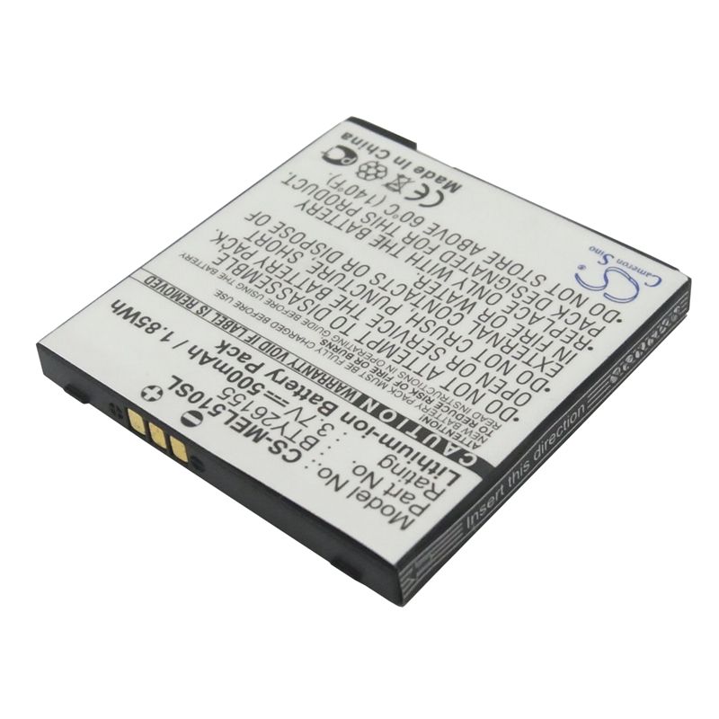 Li-ion Battery fits Emporia, elson el510 3.7V, 500mAh Mobile & SmartPhone Cameron Sino Technology Limited