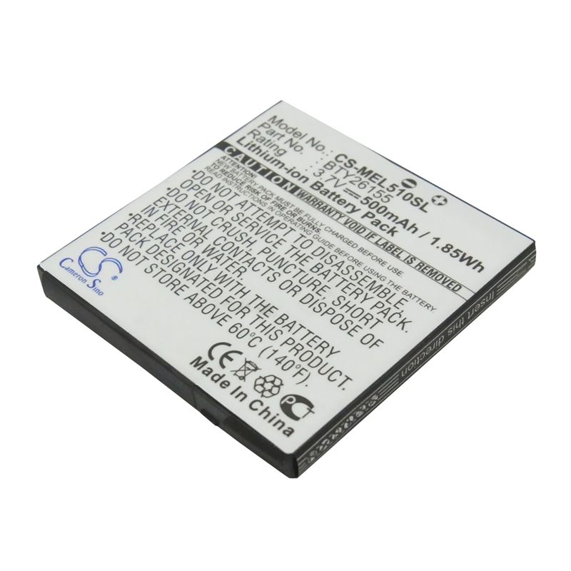 Li-ion Battery fits Emporia, elson el510 3.7V, 500mAh Mobile & SmartPhone Cameron Sino Technology Limited