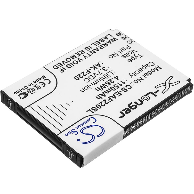 Li-ion Battery fits Emporia, f220, flip basic, flipbasic 3.7V, 1150mAh Mobile & SmartPhone Cameron Sino Technology Limited