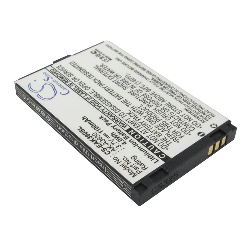Li-ion Battery fits Emporia, teleme a3620 3.7V, 1100mAh Mobile & SmartPhone Cameron Sino Technology Limited