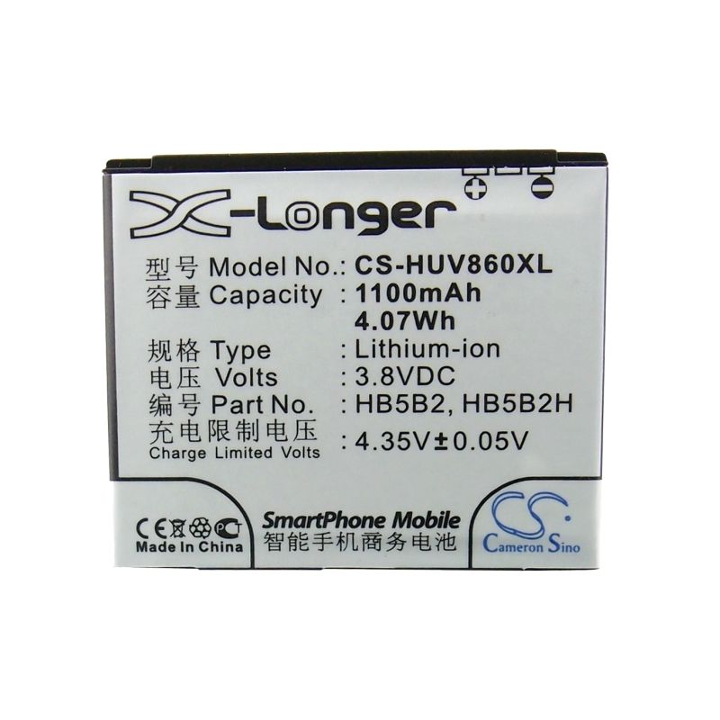 Li-ion Battery fits Esia, qwerty mini, huawei, c5900 3.7V, 1100mAh Mobile & SmartPhone Cameron Sino Technology Limited