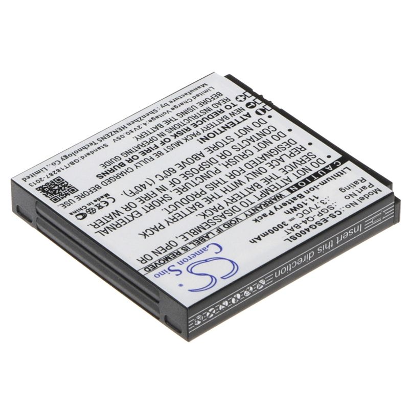 Li-ion Battery fits Evolveo, strongphone q4 3.7V, 3000mAh Mobile & SmartPhone Cameron Sino Technology Limited