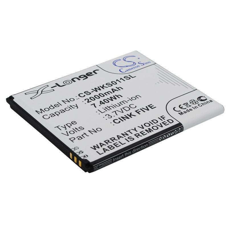Li-ion Battery fits Explay, x-tremer, fly, iq451 3.7V, 2000mAh Mobile & SmartPhone Cameron Sino Technology Limited