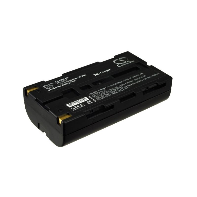 Li-ion Battery fits Extech, Andes 3, Apex 2, Apex 3 7.4V, 2600mAh Portable Printer Cameron Sino Technology Limited