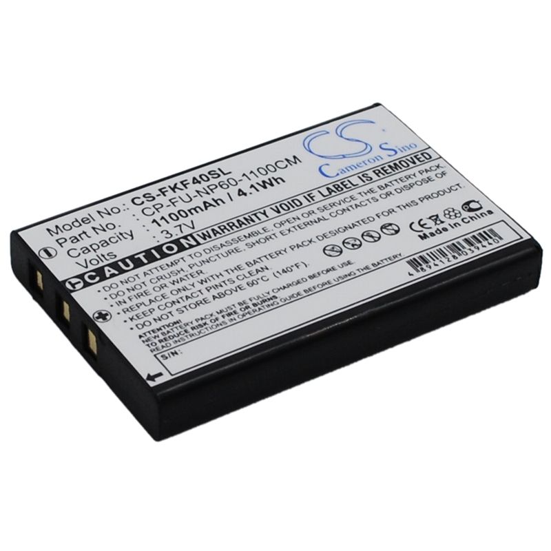 Li-ion Battery fits Falk, Cross, Ibex, Ibex 30 3.7V, 1100mAh GPS & Navigator Cameron Sino Technology Limited