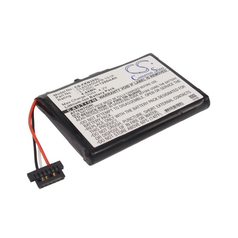 Li-ion Battery fits Falk, E30, E60, N120 3.7V, 1200mAh GPS & Navigator Cameron Sino Technology Limited