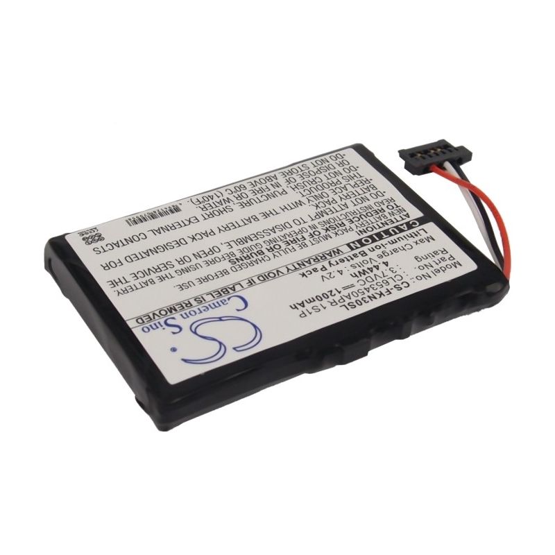Li-ion Battery fits Falk, E30, E60, N120 3.7V, 1200mAh GPS & Navigator Cameron Sino Technology Limited