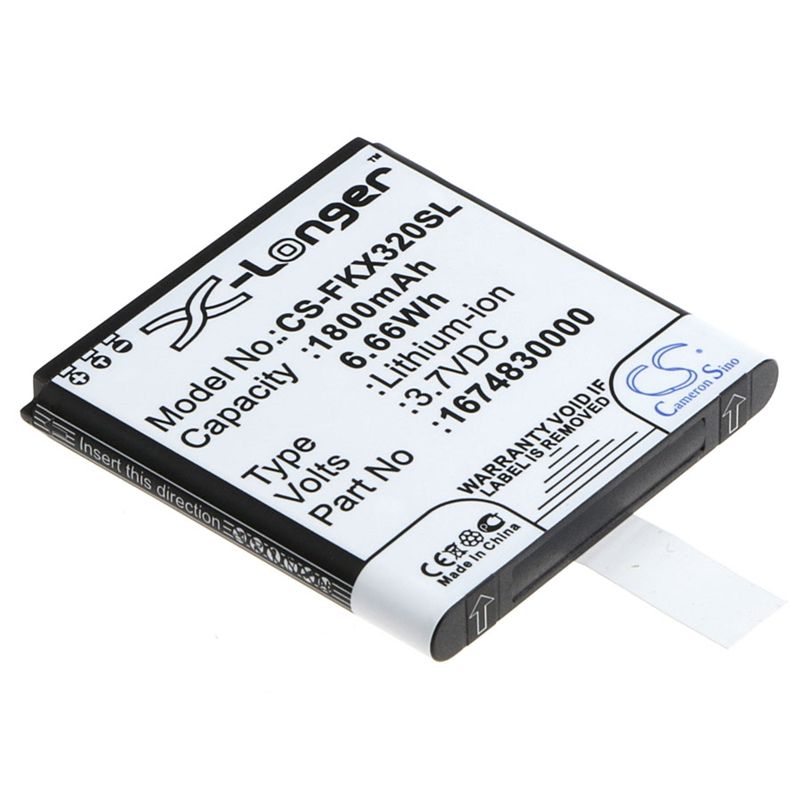 Li-ion Battery fits Falk, Ibex 25, Ibex 25 Touring, Ibex 32 3.7V, 1800mAh GPS & Navigator Cameron Sino Technology Limited