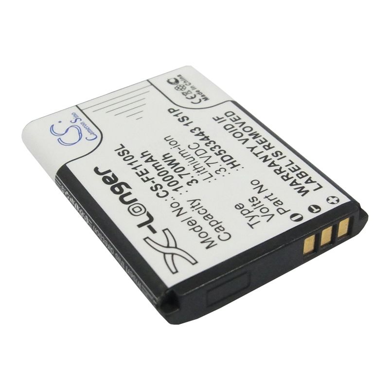 Li-ion Battery Fits Fiio, E11, Fiio 3.7v, 1000mah Amplifier Cameron Sino Technology Limited