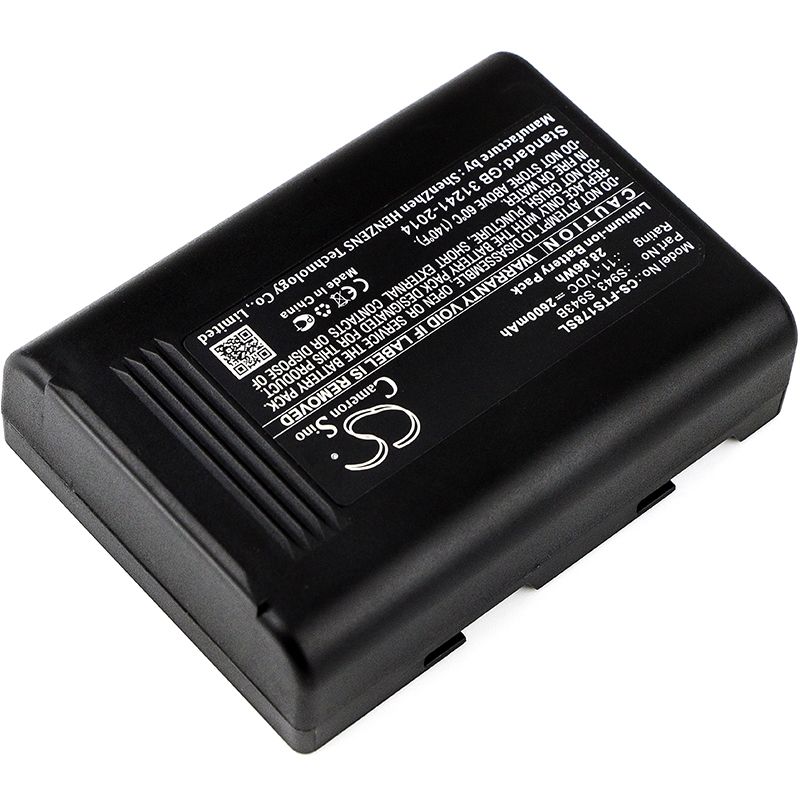 Li-ion Battery fits Fitel, S121a, S121m4, S122a 11.1V, 2600mAh Equipment & Survey & Test Cameron Sino Technology Limited
