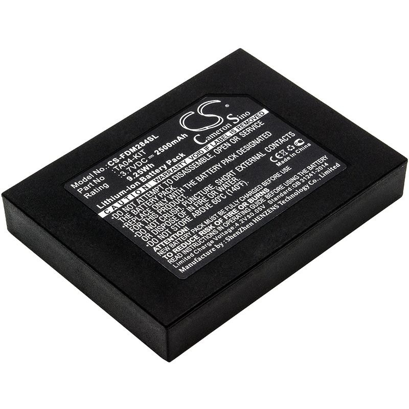 Li-ion Battery fits Flir, Dm284, Dm284 Imaging Multimeter, Dm285 3.7V, 2500mAh Thermal Camera Cameron Sino Technology Limited
