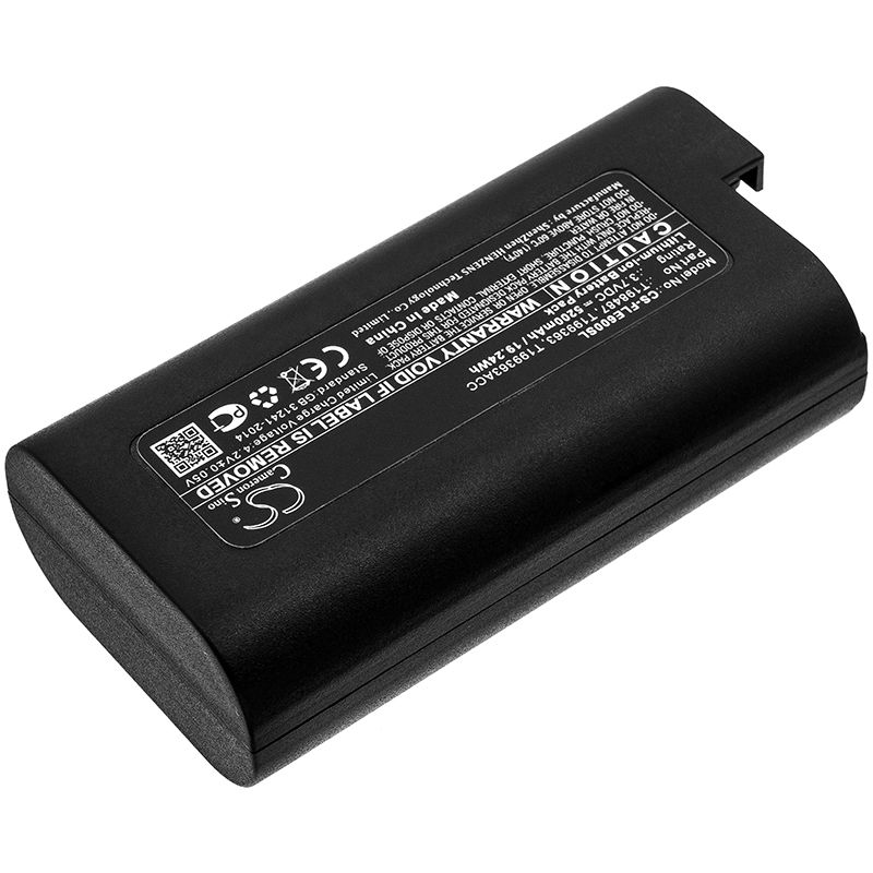 Li-ion Battery fits Flir, E33, E40 3.7V, 5200mAh Thermal Camera Cameron Sino Technology Limited