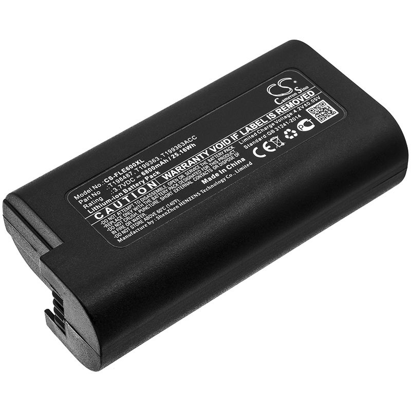 Li-ion Battery fits Flir, E33, E40 3.7V, 6800mAh Thermal Camera Cameron Sino Technology Limited