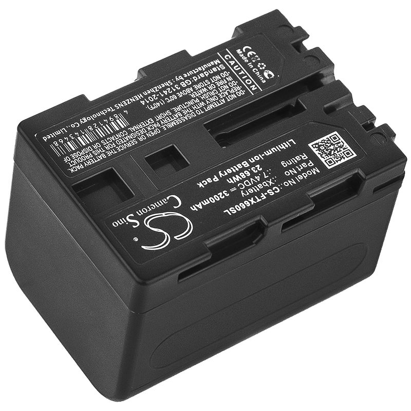 Li-ion Battery fits Fluke, Tix1000, Tix620, Tix640 7.4V, 3200mAh Thermal Camera Cameron Sino Technology Limited