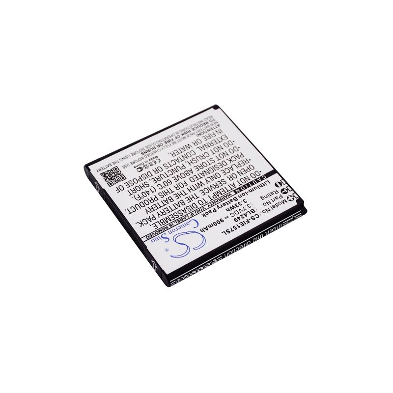 Li-ion Battery fits Fly, e145tv, e157 3.7V, 900mAh Mobile & SmartPhone Cameron Sino Technology Limited