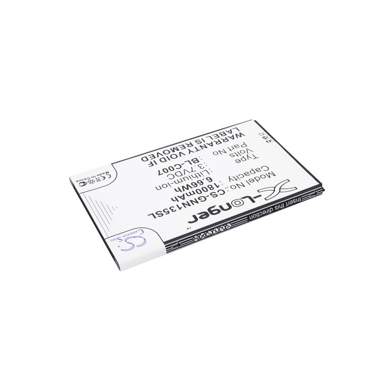 Li-ion Battery fits Fly, iq230, gionee, c605 3.7V, 1800mAh Communications Cameron Sino Technology Limited