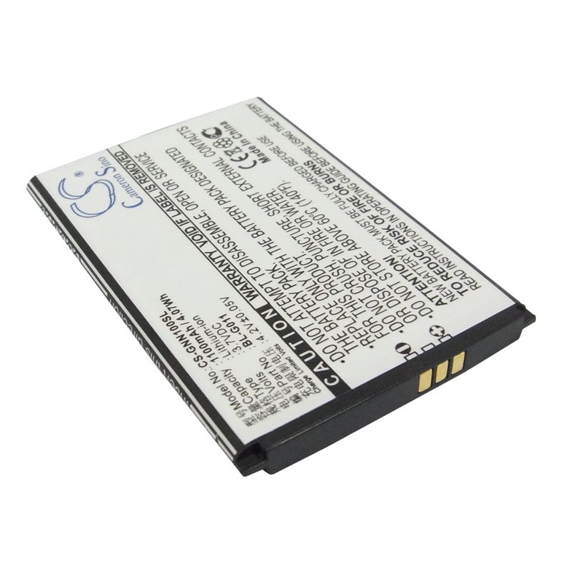 Li-ion Battery fits Fly, iq235, gionee, gn100 3.7V, 1100mAh Mobile & SmartPhone Cameron Sino Technology Limited