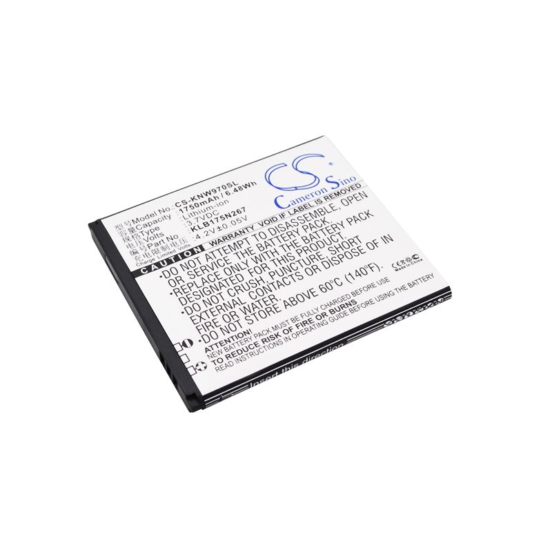 Li-ion Battery fits Fly, n970, n970s, w970 v973 v870 3.7V, 1750mAh Mobile & SmartPhone Cameron Sino Technology Limited