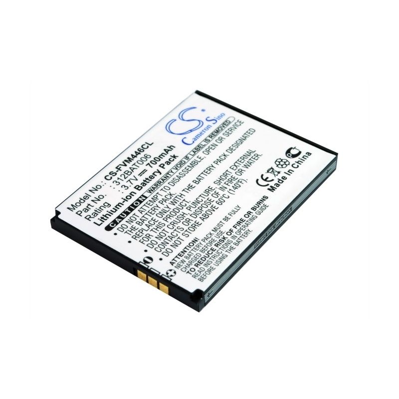 Li-ion Battery fits Fritz!fon, 2000 2446, Avm 2000 2446, C4 3.7V, 700mAh Cordless Phone Cameron Sino Technology Limited