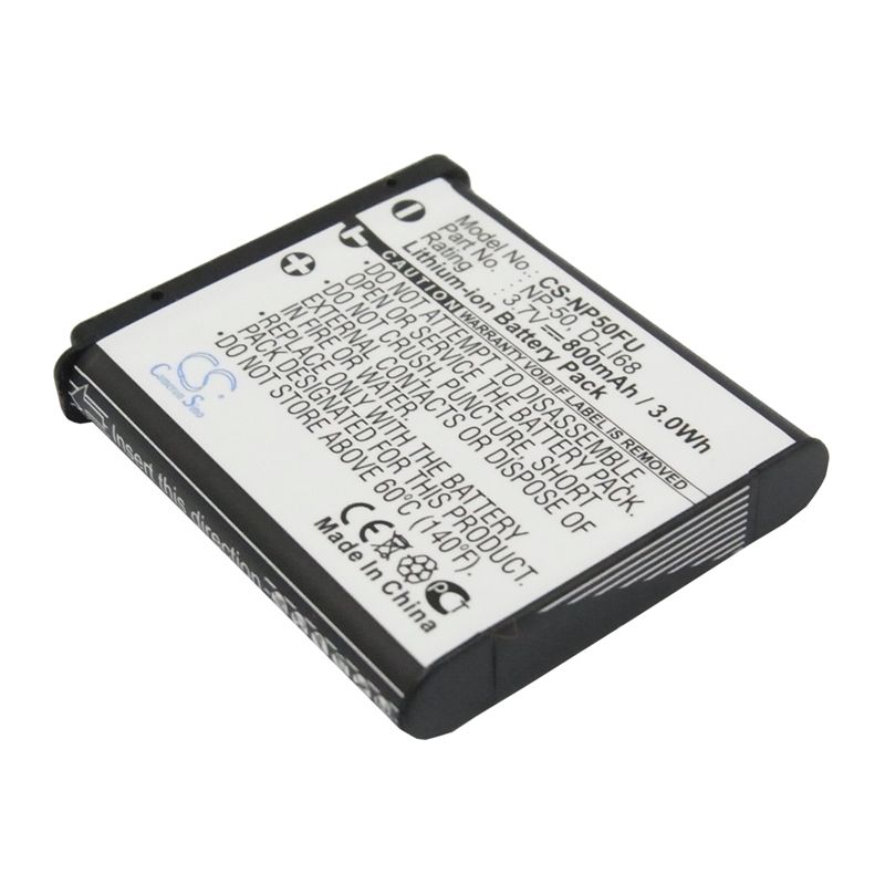 Li-ion Battery Fits Fujifilm, Finepix F100fd, Finepix F200exr, Finepix F300exr 3.7v, 800mah Amplifier Cameron Sino Technology Limited