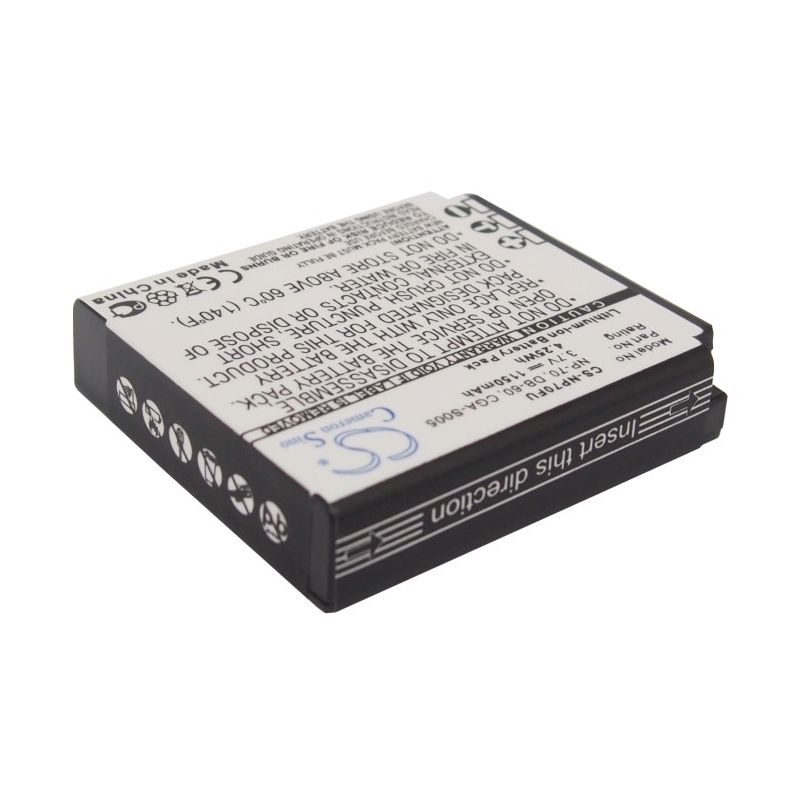 Li-ion Battery Fits Fujifilm, Finepix F20, Finepix F40fd, Finepix F45fd 3.7v, 1150mah Camera Cameron Sino Technology Limited