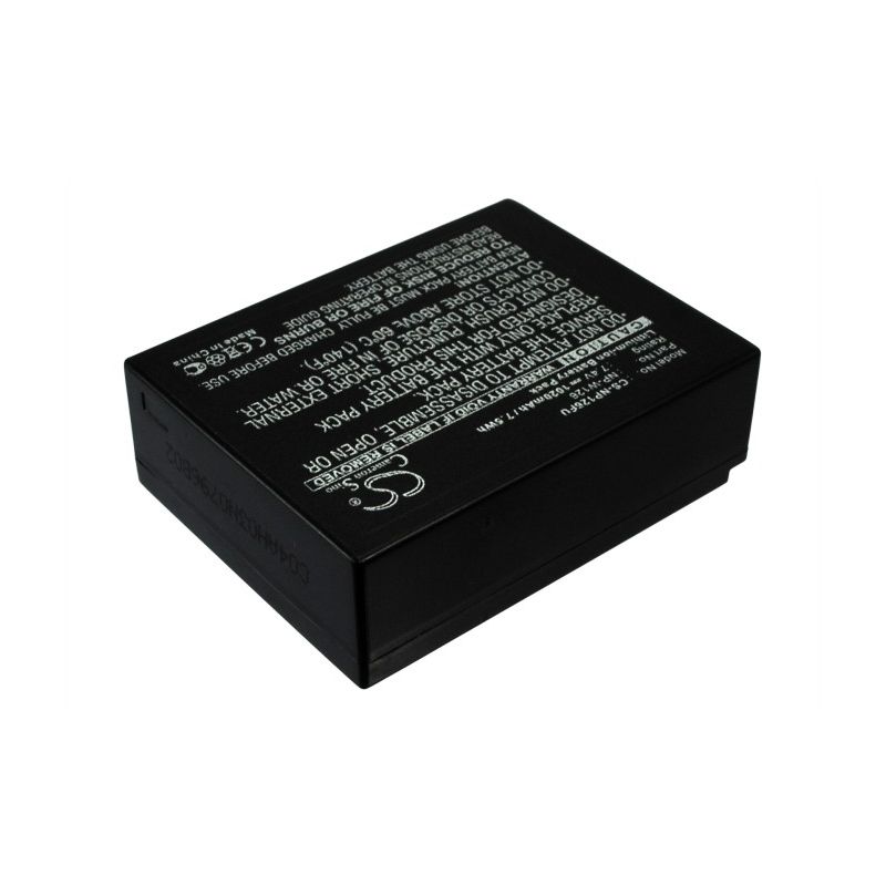 Li-ion Battery Fits Fujifilm, Finepix Hs30, Finepix Hs30exr, Finepix Hs33exr 7.4v, 1020mah Camera Cameron Sino Technology Limited