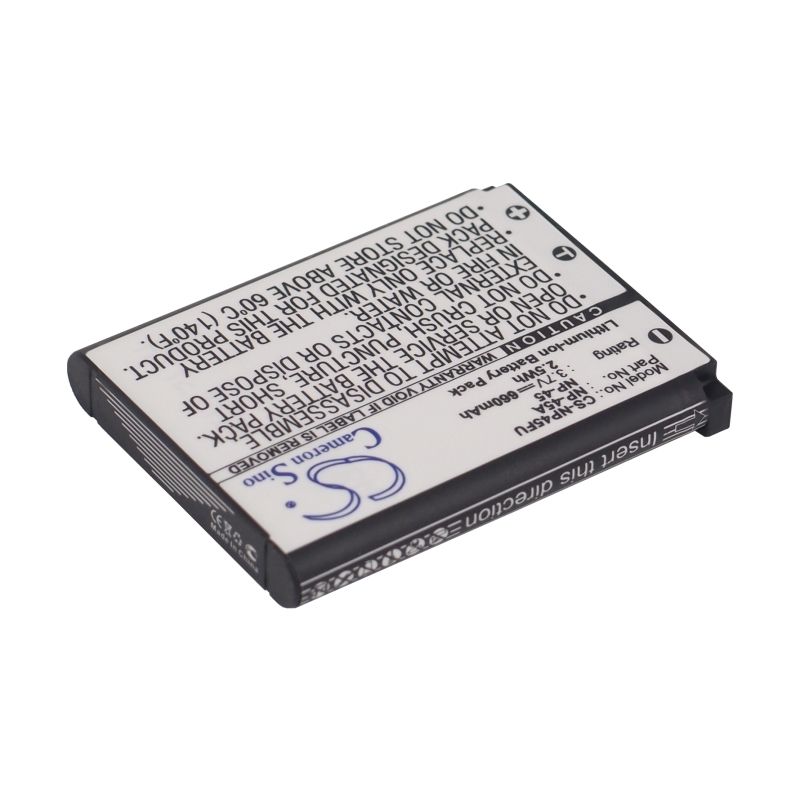 Li-ion Battery Fits Fujifilm, Finepix J10, Finepix J100, Finepix J110w 3.7v, 660mah Barcode Scanner Cameron Sino Technology Limited
