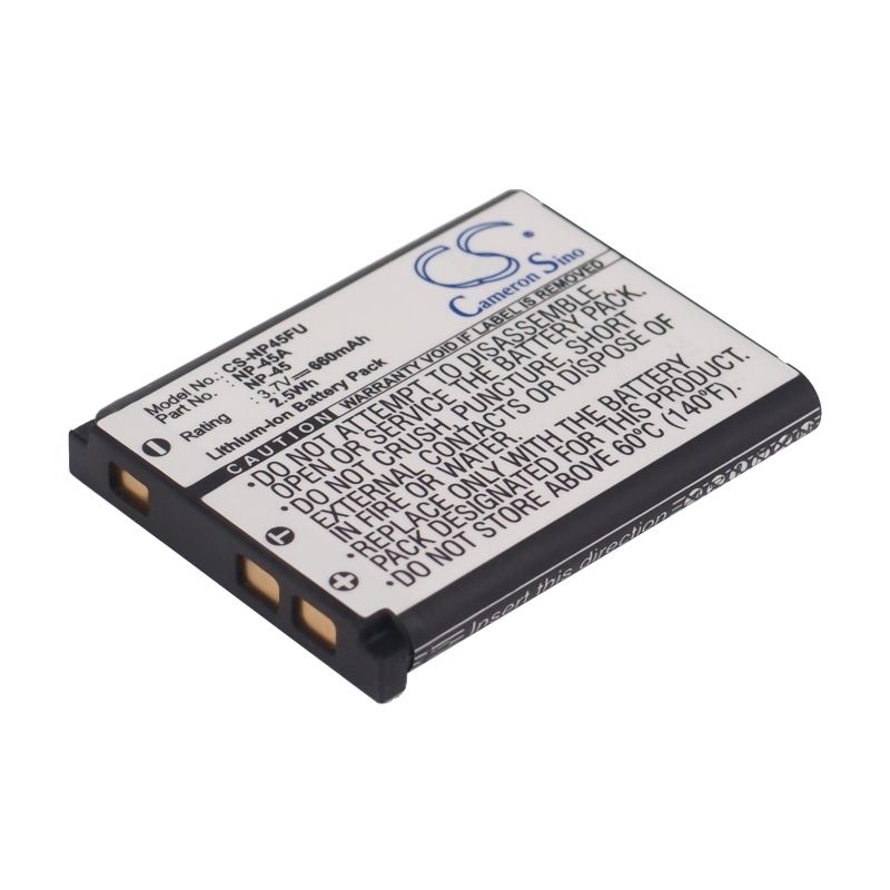 Li-ion Battery Fits Fujifilm, Finepix J10, Finepix J100, Finepix J110w 3.7v, 660mah Barcode Scanner Cameron Sino Technology Limited