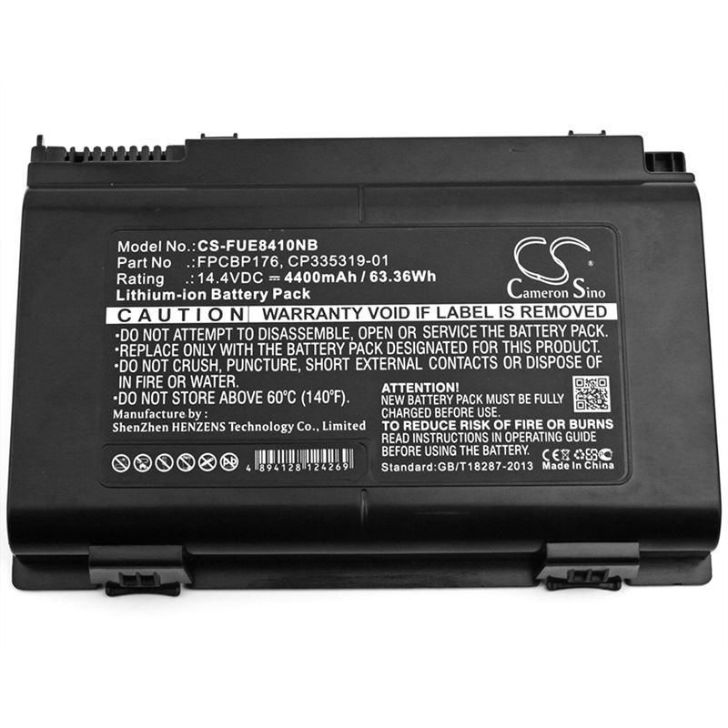 Li-ion Battery Fits Fujitsu, Celsius H250, Celsius H700 Mobile Workstation, Celsius H710 Mobile Workstation 14.4v, 4400mah Notebook & Laptop Cameron Sino Technology Limited