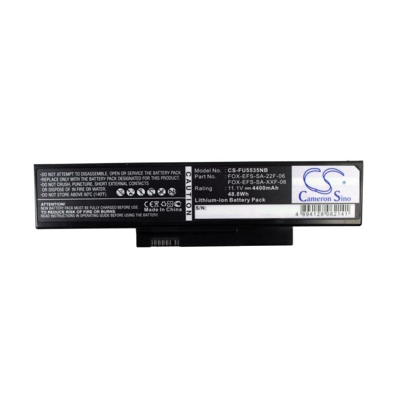 Li-ion Battery fits Fujitsu, esprimo Mobile V5505, esprimo Mobile V5535, esprimo Mobile V5545 11.1V, 4400mAh Notebook & Laptop Cameron Sino Technology Limited