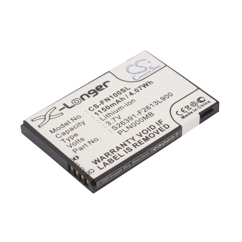 Li-ion Battery fits Fujitsu, Pocket Loox N100, Pocket Loox N110 3.7V, 1100mAh Computer Cameron Sino Technology Limited