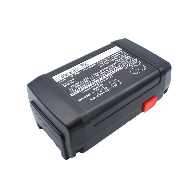 Li-ion Battery fits Gardena, Accu-spindelmaher 380 Li, Spindelmaher 380 Li, 25.0V, 5000mAh Lawn Mowers Cameron Sino Technology Limited