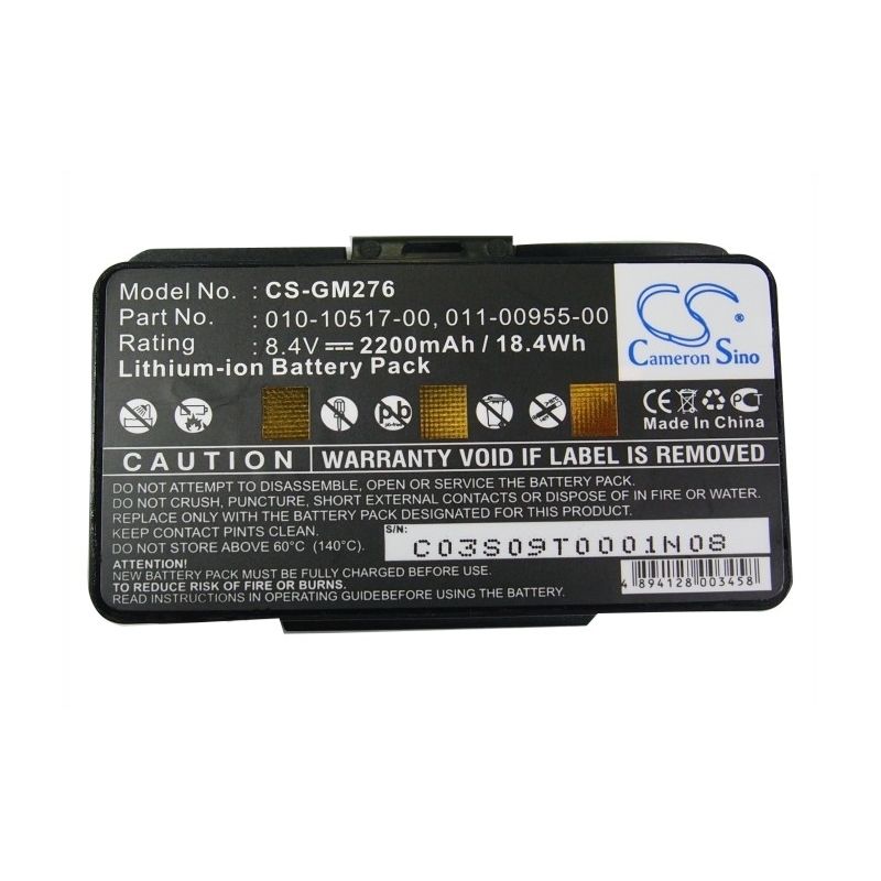 Li-ion Battery Fits Garmin, 010-00543-00,100054300,3.5801e+12 8.4v, 2200mah GPS & Navigator Cameron Sino Technology Limited