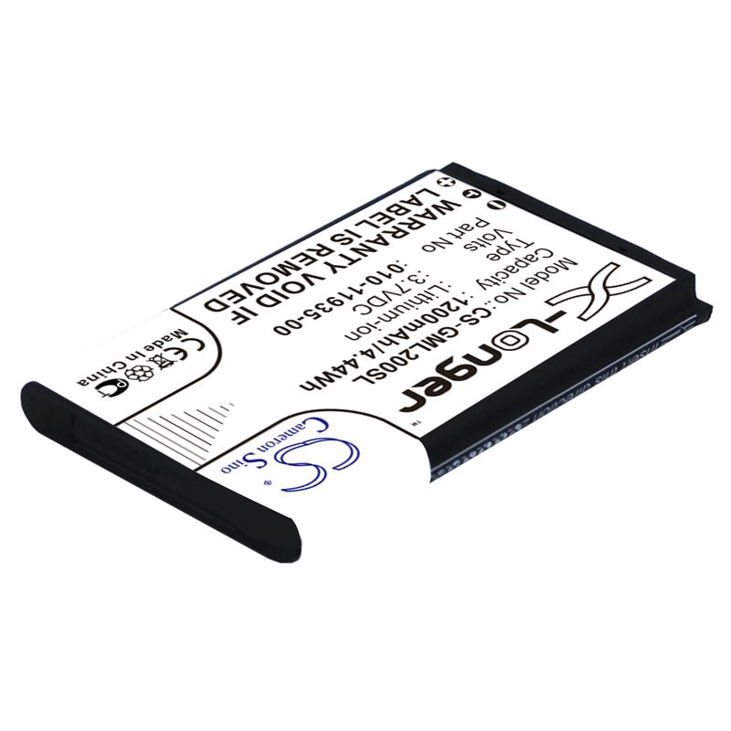 Li-ion Battery fits Garmin, 010-01055-15, 010-02184-01 3.7V, 1200mAh GPS & Navigator Cameron Sino Technology Limited