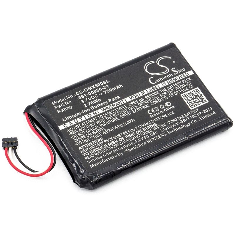 Li-ion Battery Fits Garmin, 010-01531-00, Driveluxe 50 Lmthd 3.7v, 750mah GPS & Navigator Cameron Sino Technology Limited