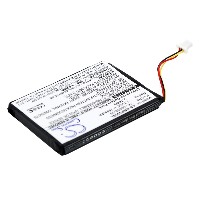 Li-ion Battery Fits Garmin, 010-11925-10, Drive 60, Drive 61 3.7v, 750mah Dog Collar Cameron Sino Technology Limited