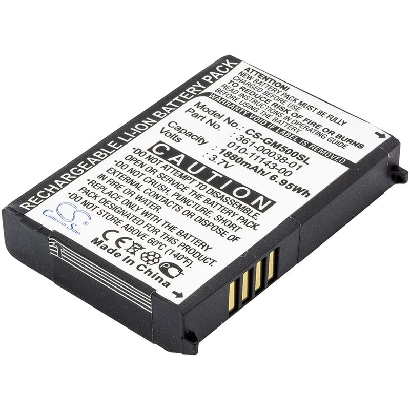 Li-ion Battery Fits Garmin, Aera 500, Aera 510, Aera 550 3.7v, 1880mah GPS & Navigator Cameron Sino Technology Limited