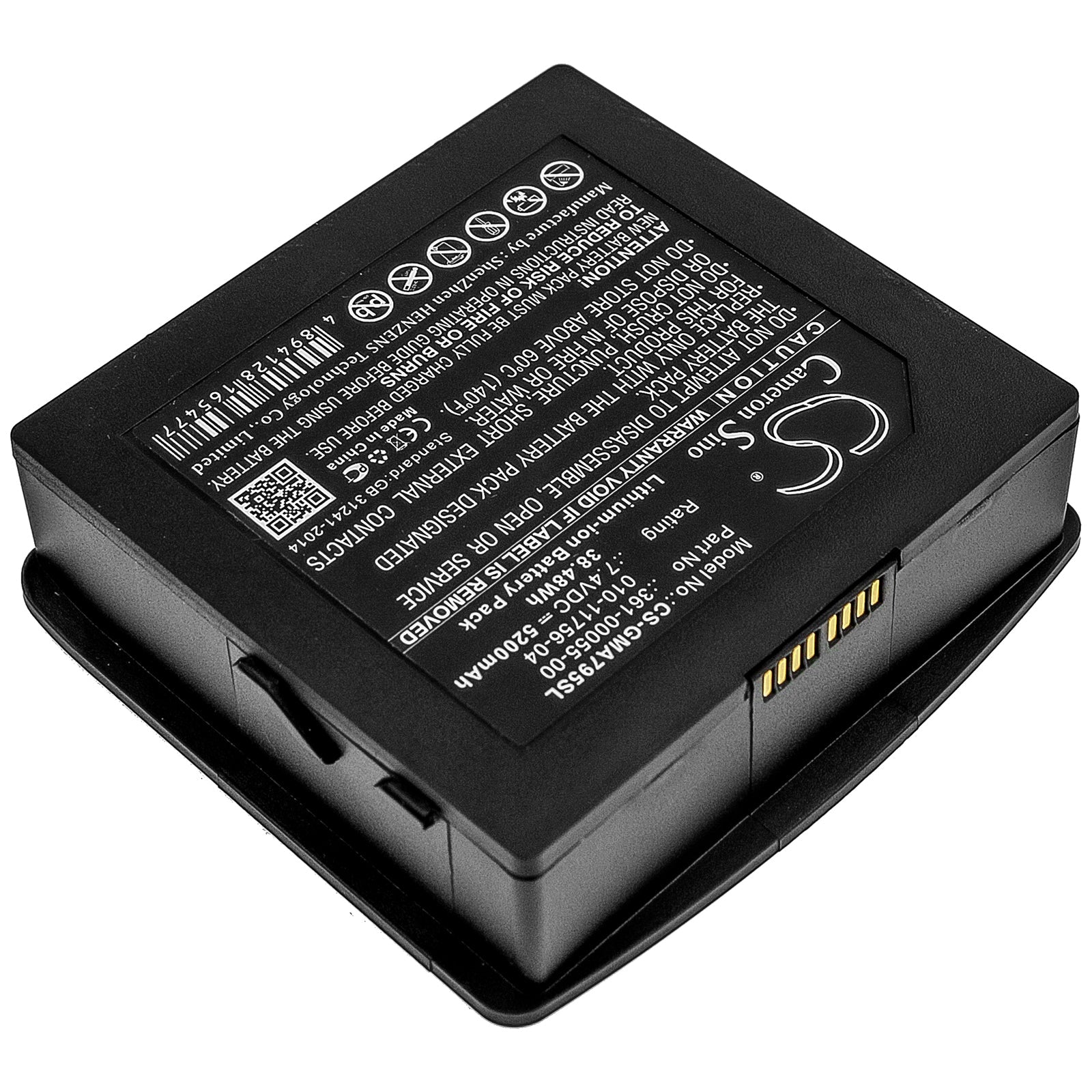 Li-ion Battery fits Garmin, Aera 795, Aera 796 7.4V, 5200mAh GPS & Navigator Cameron Sino Technology Limited