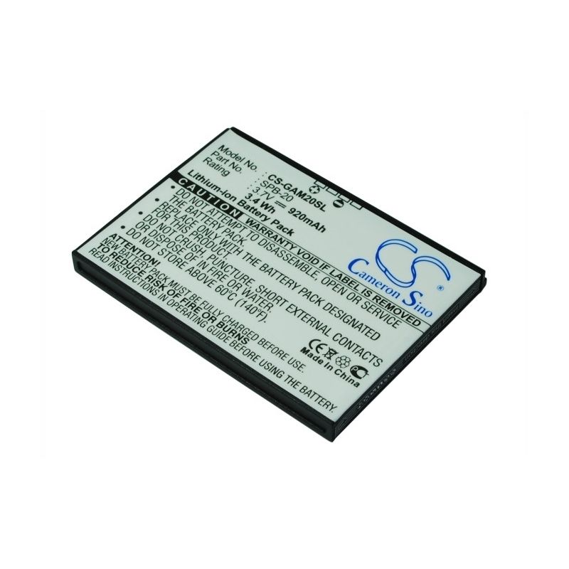 Li-ion Battery fits Garmin-asus, nuvifone m20, nuvifone m20us 3.7V, 920mAh Mobile & SmartPhone Cameron Sino Technology Limited