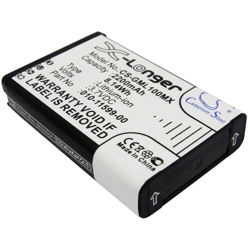 Li-ion Battery Fits Garmin, E1gr, E1grvirbelite, E2gr 3.7v, 2200mah Camera Cameron Sino Technology Limited