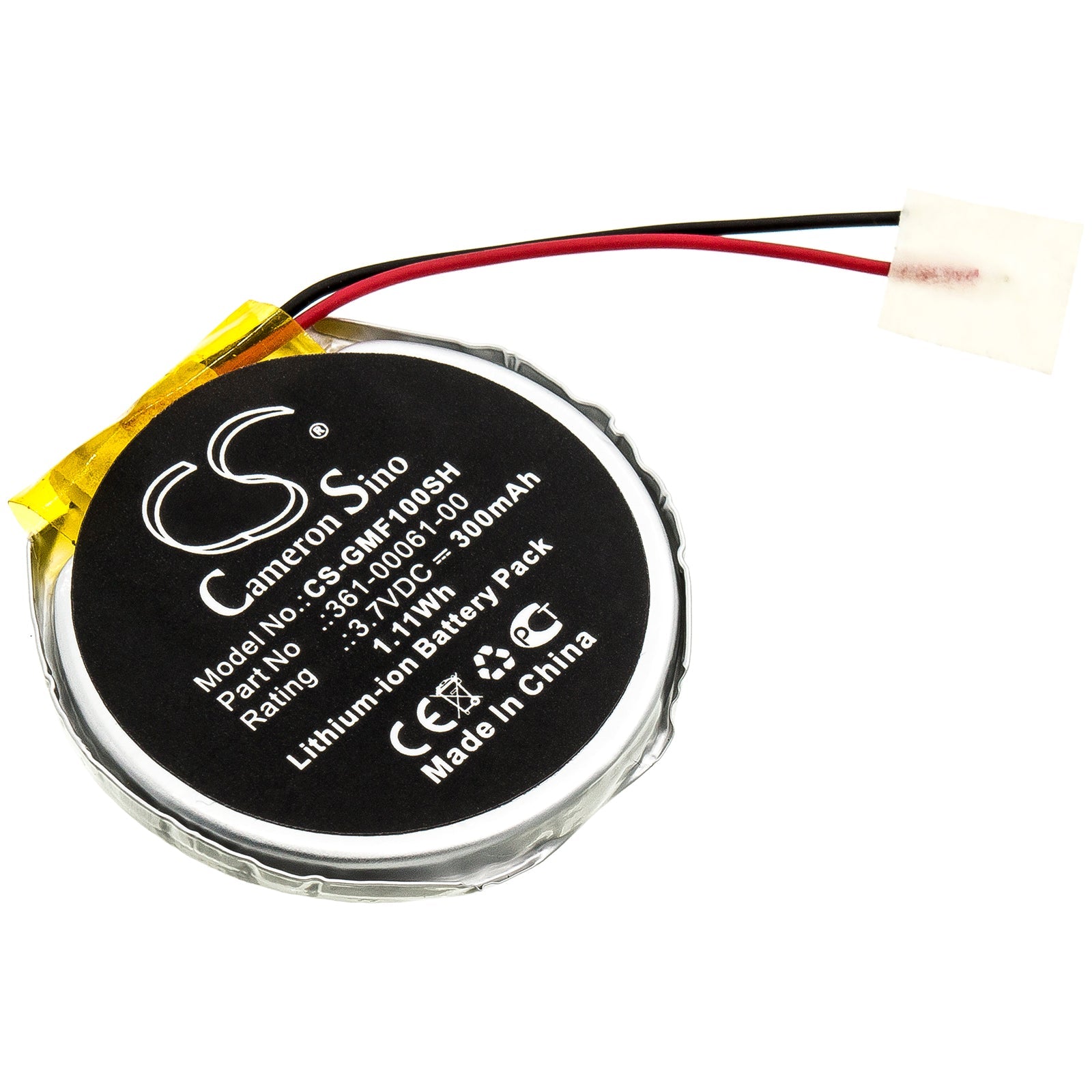 Li-ion Battery fits Garmin, Fenix 1, Fenix 2 3.7V, 450mAh Smartwatch Cameron Sino Technology Limited