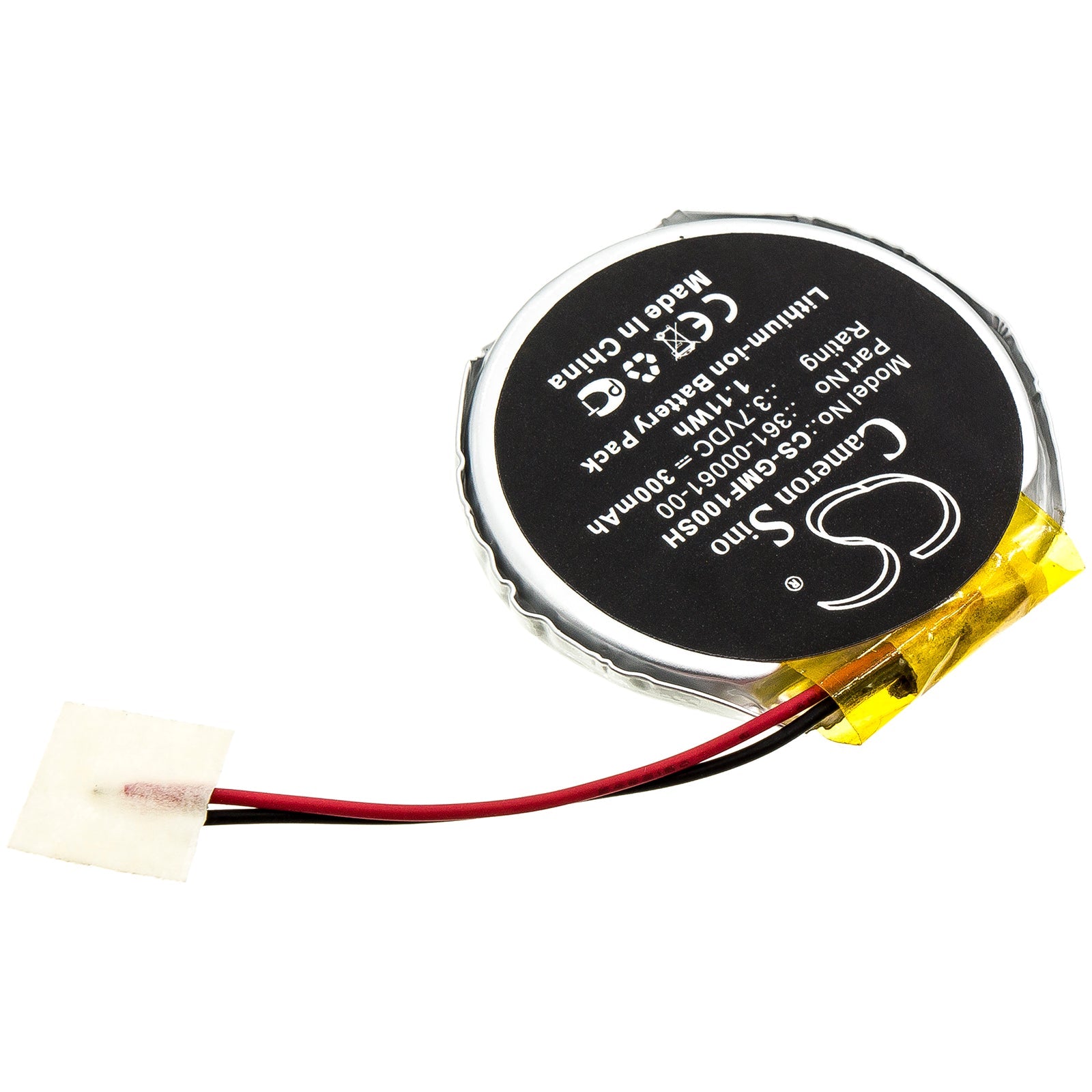 Li-ion Battery fits Garmin, Fenix 1, Fenix 2 3.7V, 450mAh Smartwatch Cameron Sino Technology Limited