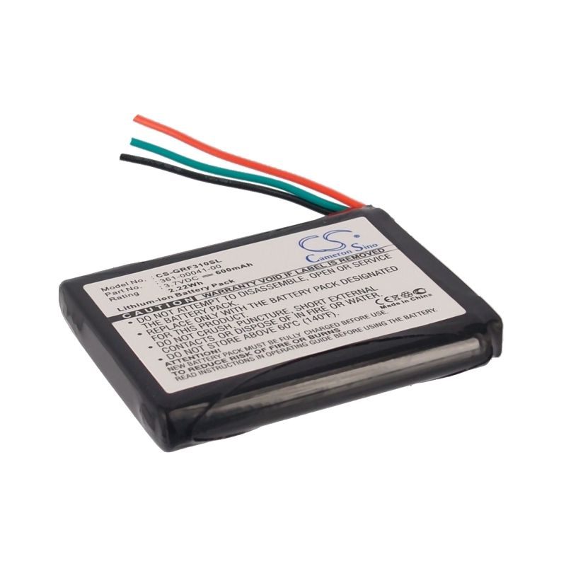 Li-ion Battery fits Garmin, Forerunner 310xt 3.7V, 600mAh GPS & Navigator Cameron Sino Technology Limited