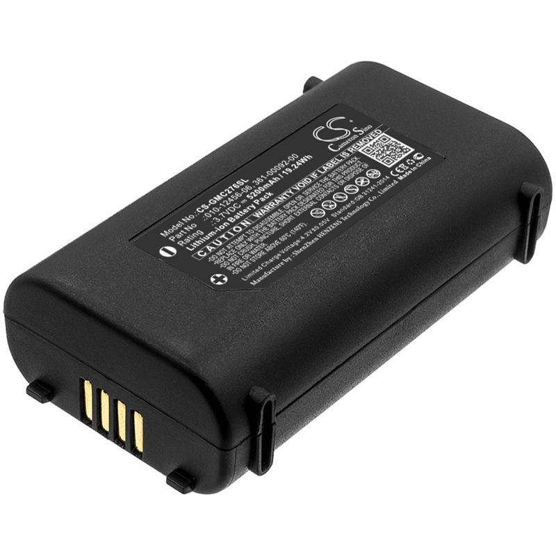 Li-ion Battery fits Garmin, Gpsmap 276cx 3.7V, 5200mAh GPS & Navigator Cameron Sino Technology Limited