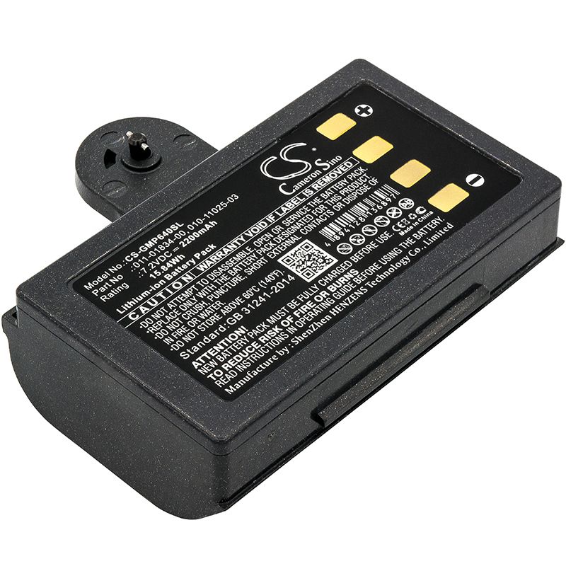 Li-ion Battery fits Garmin, Gpsmap 620, Gpsmap 640 7.2V, 2200mAh Computer Cameron Sino Technology Limited
