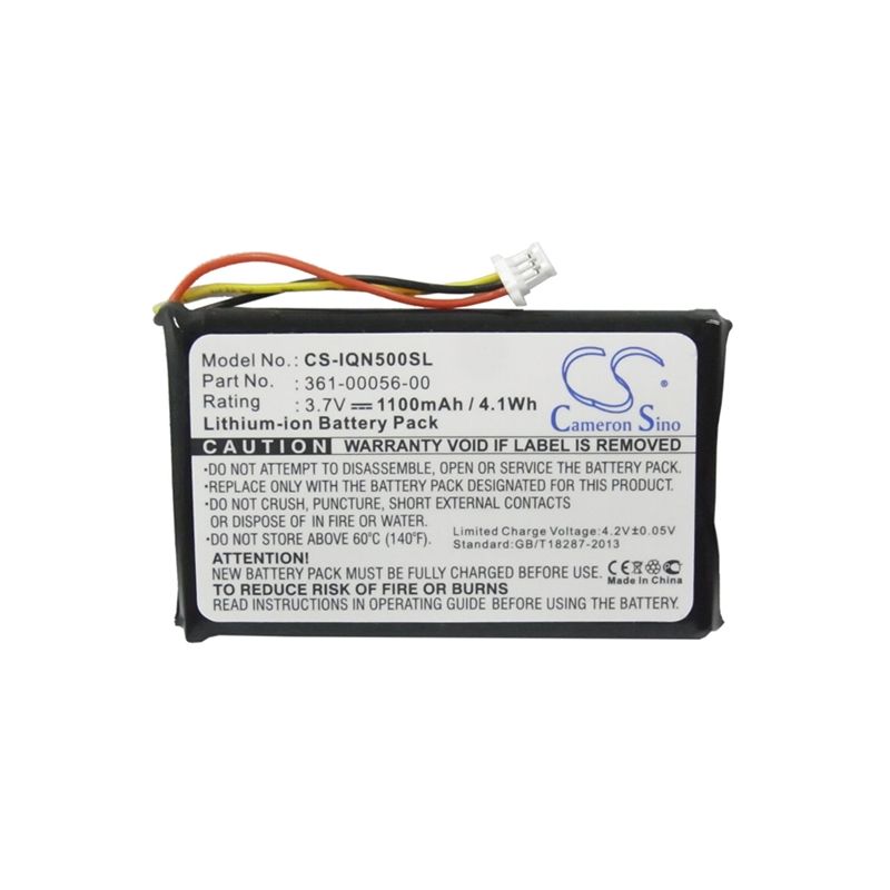Li-ion Battery Fits Garmin, Nuvi 30, Nuvi 50, Nuvi 50lm 3.7v, 1100mah GPS & Navigator Cameron Sino Technology Limited