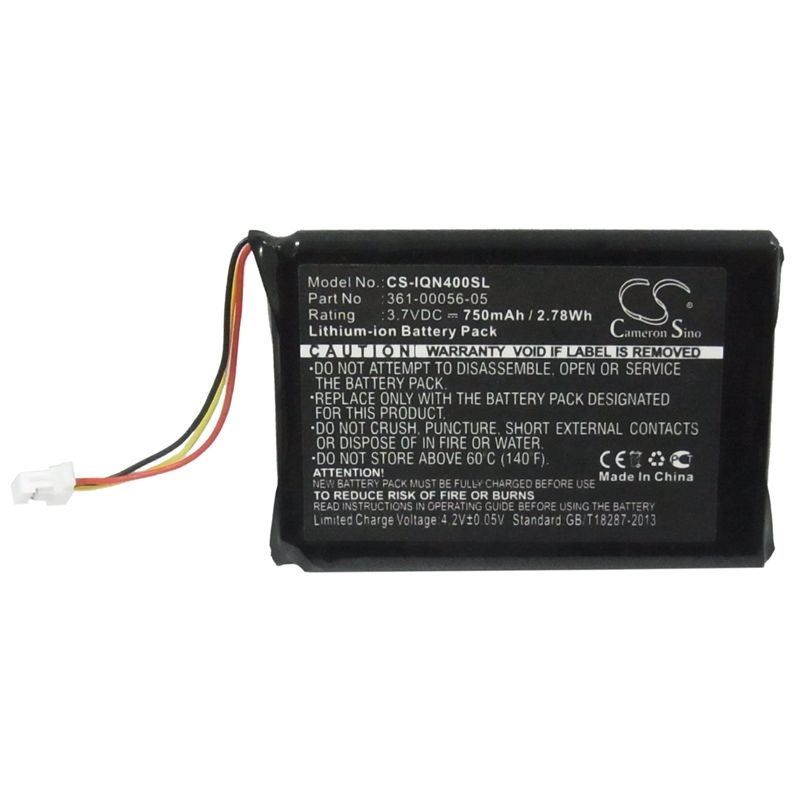 Li-ion Battery Fits Garmin, Nuvi 40, Nuvi 40lm, Nuvi 52 3.7v, 750mah GPS & Navigator Cameron Sino Technology Limited